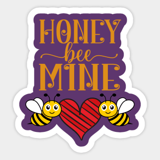 Be Mine Valentine Happy Valentines Day Sticker